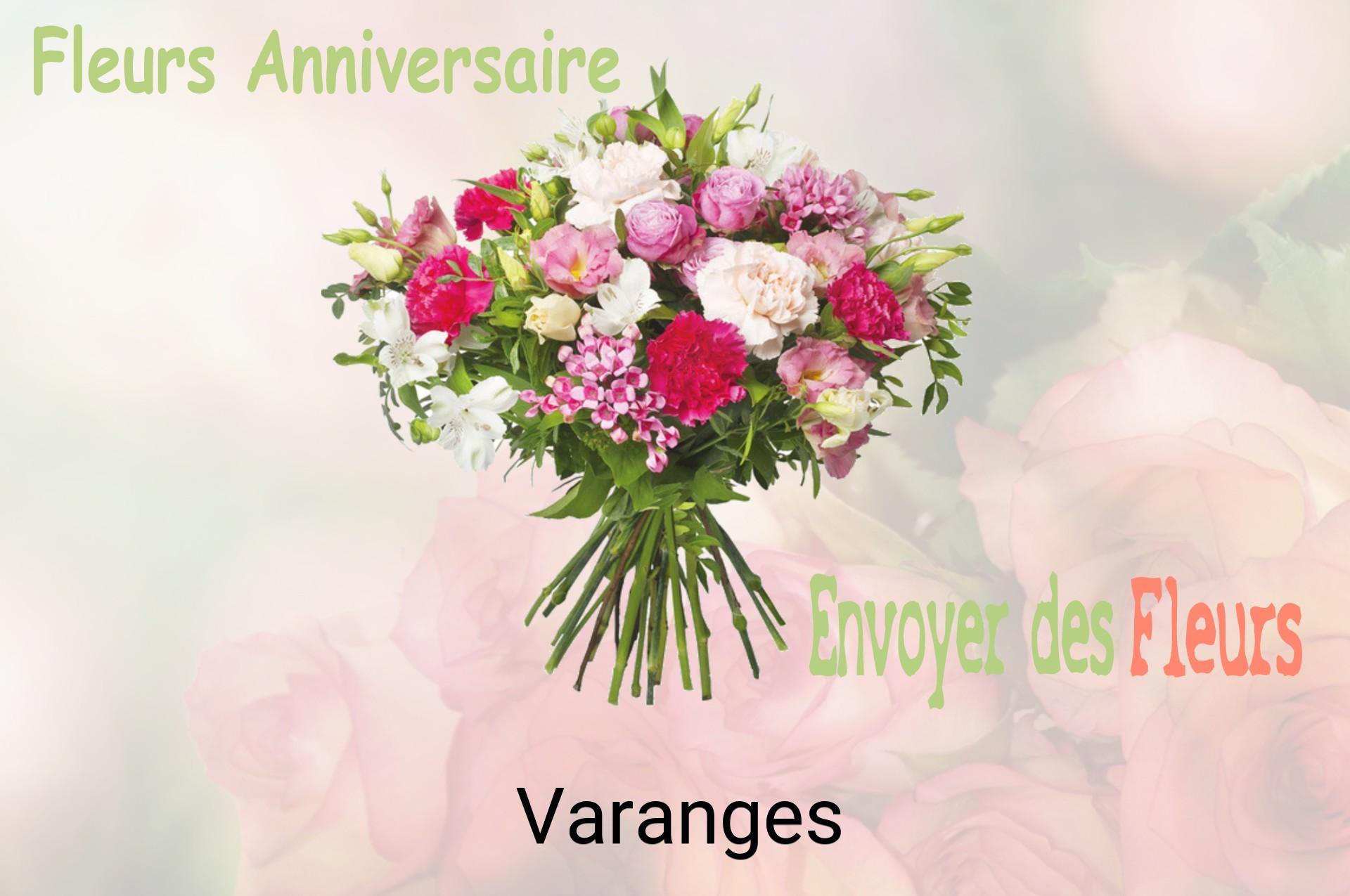 Bouquet de fleurs d’anniversaire livré à Varanges