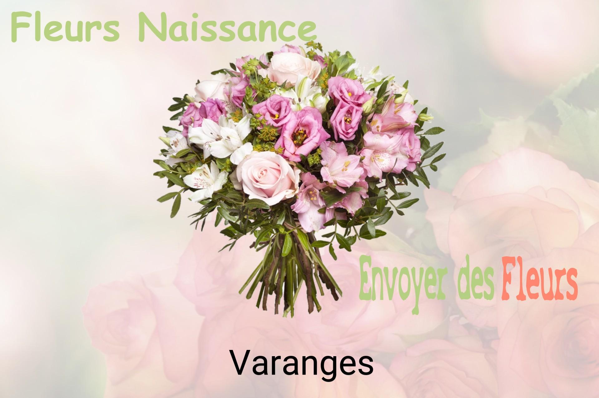 Bouquet de fleurs de naissance livré à Varanges